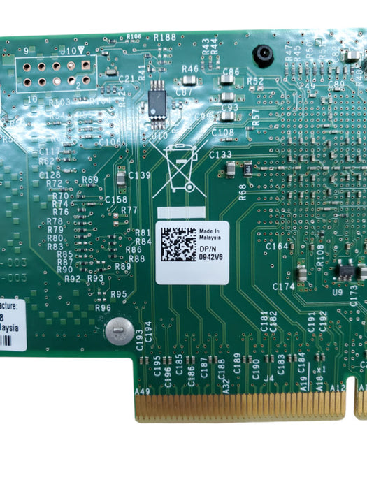 Intel X520-DA2/Dell 0942V6 2-Port 10G SFP+ PCIe Low Profile Server Adapter