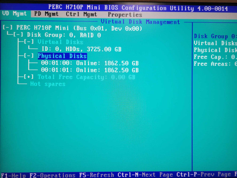 Dell PE R420 2x Xeon E5-2420 1.90GHz, 64GB, H710p Mini, 2x 2TB HDDs, 2x PSU _