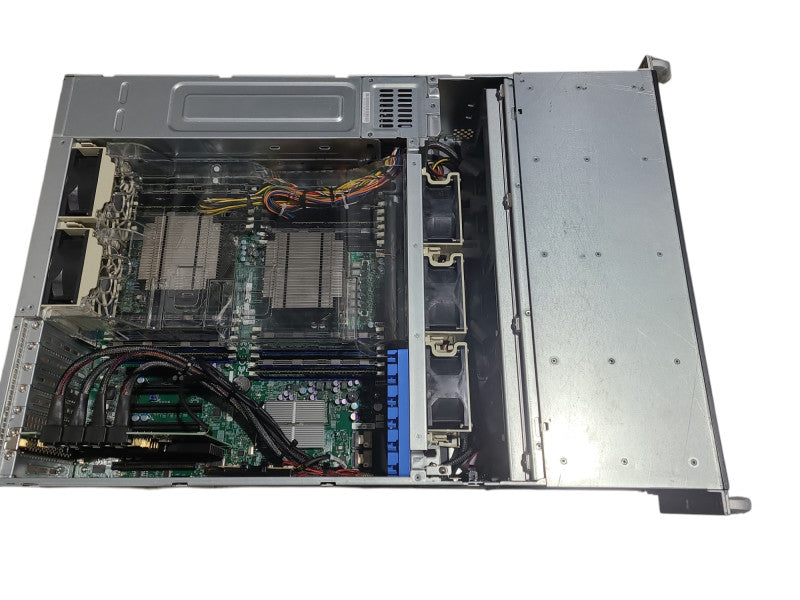 Supermicro CSE-936 - 2x Xeon E5-2630 0, 98GB DDR3, SAS 9260-16i RC