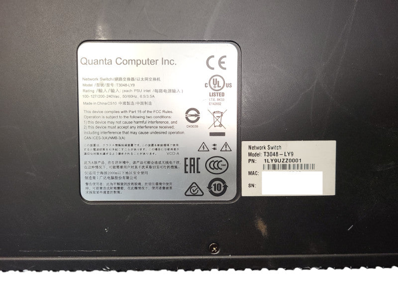 QuantaMesh T3048-LY9 Switch READ Q$