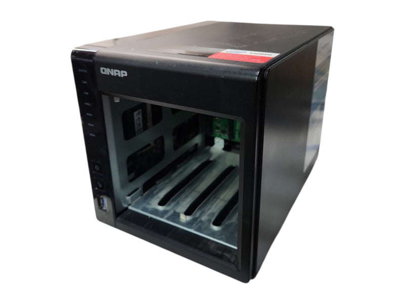 QNAP TS-451+ 4-Bays NAS, No HDD & Caddies & Power Adapter, READ