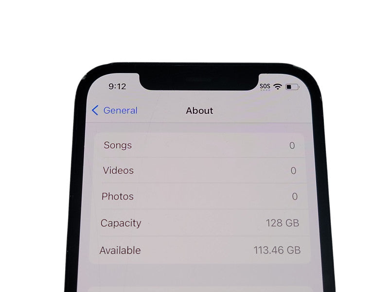 Apple iPhone 12 - 128GB - Black [A2402 | Read] (