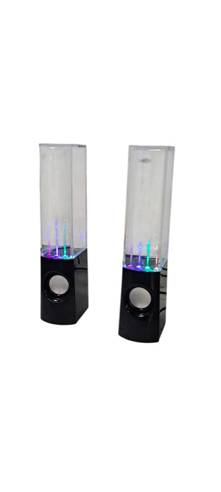 Water LED Dancing Speakers USB & 3.5mm Plug