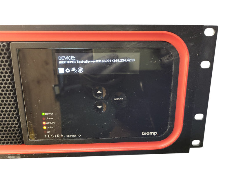 USED BIAMP TESIRA SERVER-IO Digital Audio Server READ $