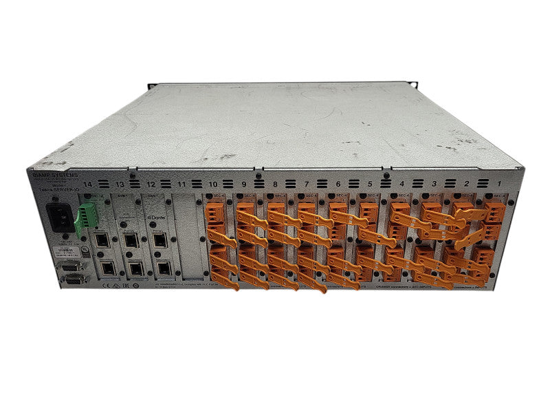 USED BIAMP TESIRA SERVER-IO Digital Audio Server READ $