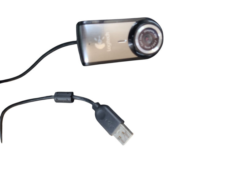 Logitech V-UBU48 2MP Tessar Carl Zeiss 2.0/3.7 Autofocus Laptop USB Webcam