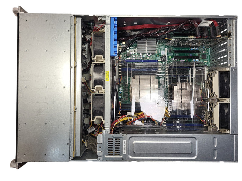 Supermicro CSE-936 12x 3.5" 2x Xeon E5-2630 0 64GB DDR3 SAS 9260-16i $