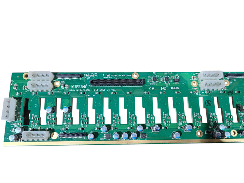 Supermicro BPN-SAS3-216EL2 Primary Expander 24-Bay Backplane Board