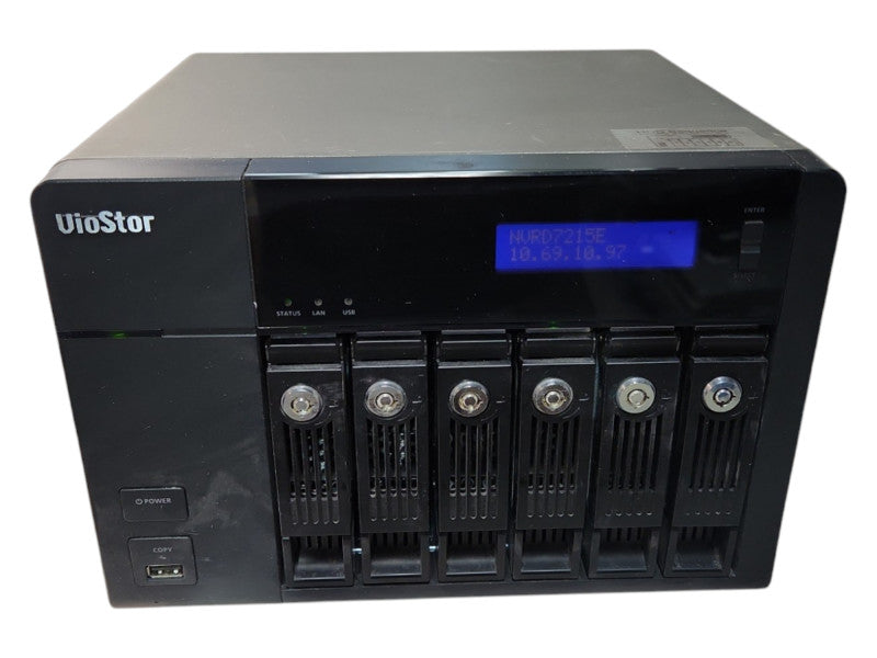 Qnap VS-6120 Pro+ 6-Bays NAS, 4x3TB & 2x 4TB HDDs