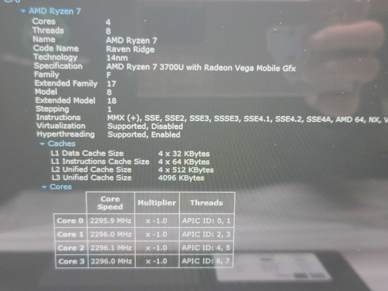 ASUS ZenBook 14 UM425 Ryzen 7 3700U 12GB RAM 256GB SSD TOUCH READ  β BudLap
