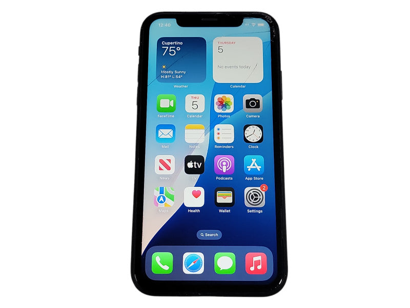 Apple iPhone XR - 64GB - Space Gray [A1984 | Read] (