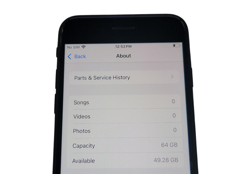 Apple iPhone SE 2 - 64GB - Space Gray [A2275] (