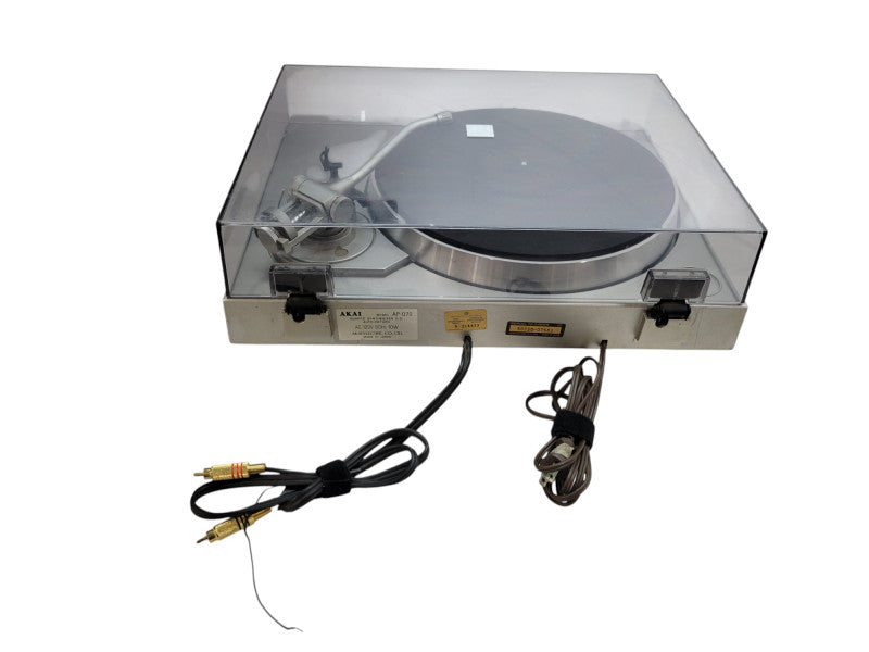 AKAI AP-Q70 QUARTZ SYNTHISIZER D.D. Auto-Return Turntable  %