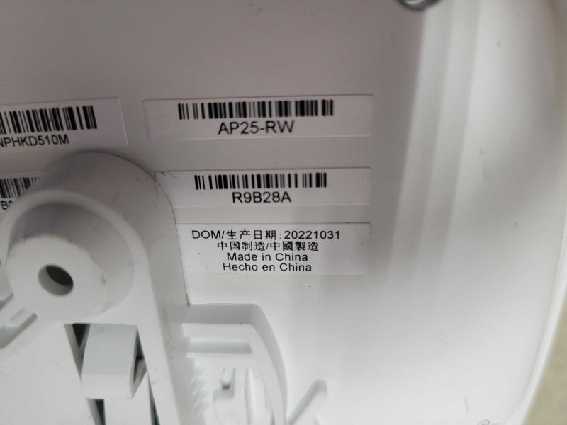 Aruba Instant On Access Point apin0515 AP25-RW Indoor Access Point, read _