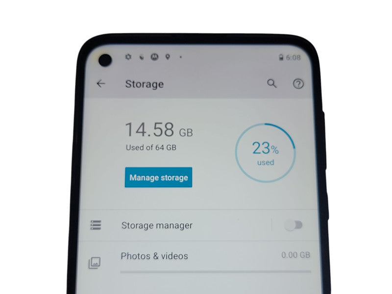 Motorola Moto G Power - 64GB - Black [XT2041-1] (