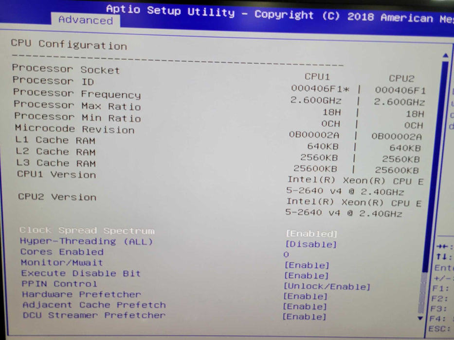 Supermicro X10DRL-i - 2x Xeon E5-2640 v4 32GB DDR4 LSi3008-iR 440W PSU % %