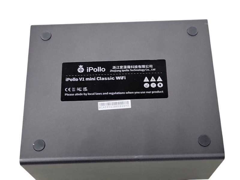 IPOLLO V1 MINI CLASSIC WIFI, No Power Adapter, READ _
