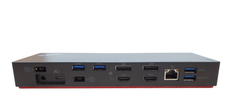 Lenovo DK1841 40AN ThinkPad Thunderbolt 3 Dock Gen2 W/ Adapter