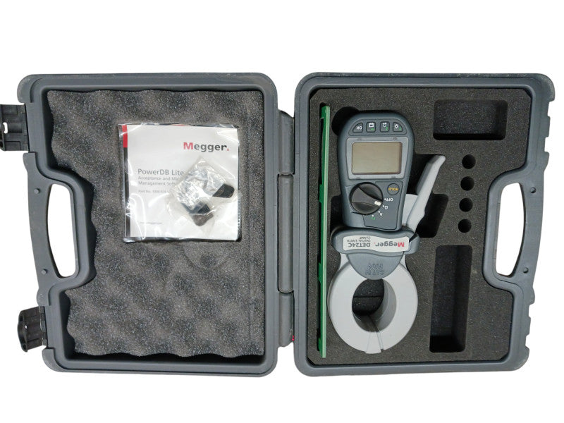 MEGGER DET24C Clamp On Digital Earth Tester, 1390 Hz CAR IV 600V