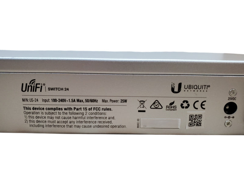Ubiquiti Unifi Switch 24 Managed 24 port Gigabit Switch US-24