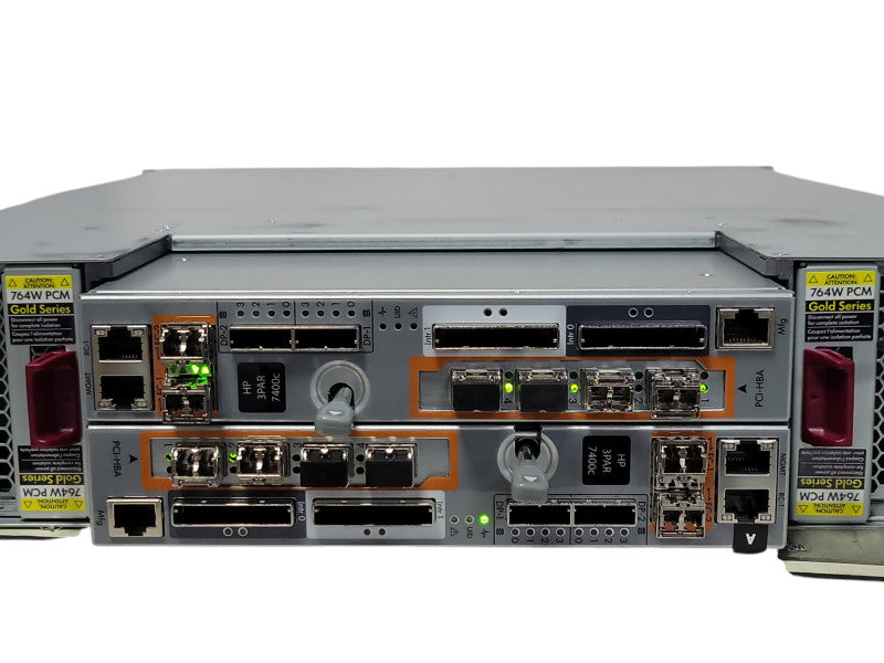 HP 3PARA-SV1009 24-Bay Storage Array w/ x2 3PAR 7400c Controllers _