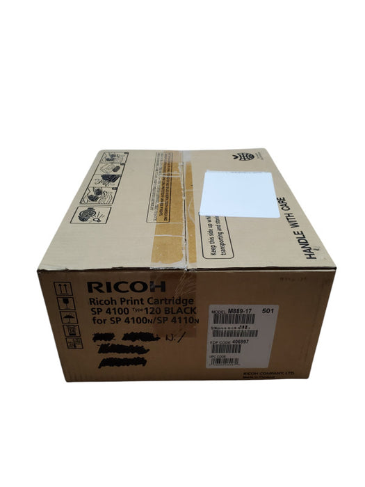 Ricoh Print Cartridge SP4100 Type 120 Black 406997 - New Open Box Q