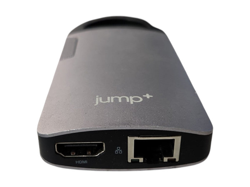 jump+ USB-C Multiport Adapter, USB-C/HDMI/Ethernet/USB 3.0 x3/SD&Micro