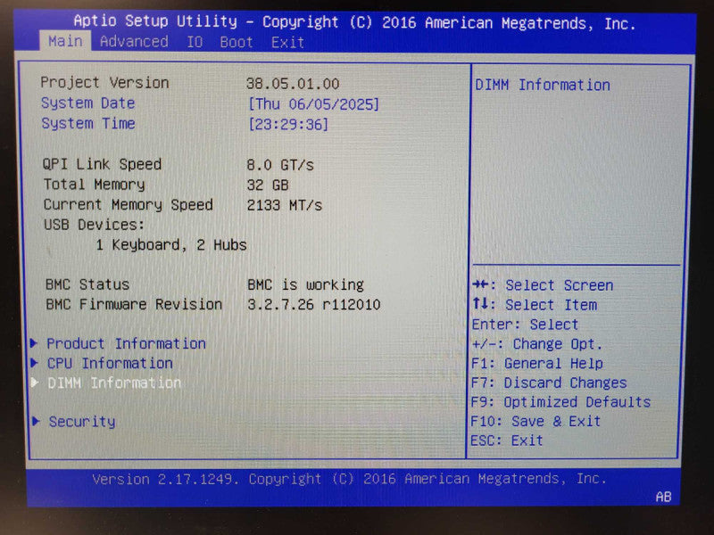 Sun ORACLE X6-2M 1U 2.5" 2x E5-2630 v4 2.2GHz 32GB DDR4 MegaRAID 9361-8i $