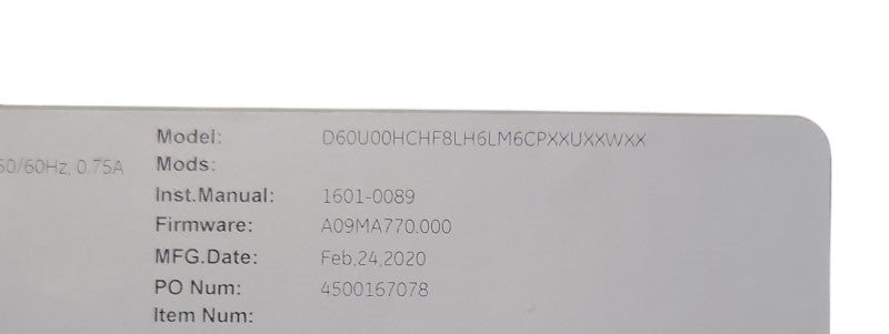 GE D60 Line Distance relay D60U00HCHF8LH6LM6CPXXUXXWXX, READ _