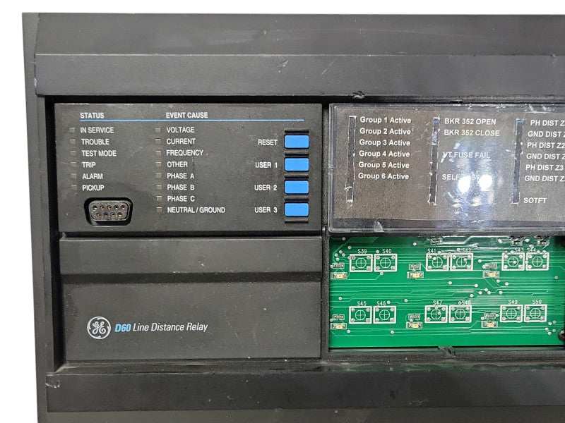 GE D60 Line Distance relay D60U00HCHF8LH6LM6CPXXUXXWXX, READ _