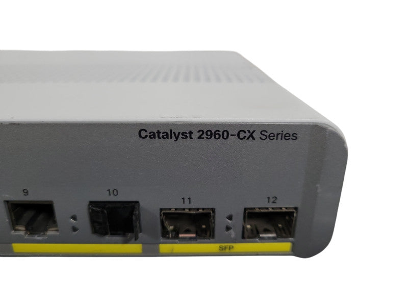 Cisco WS-C2960CX-8TC-L V04 | 8-Port Gigabit Managed Silent Switch w/ 2x SFP !