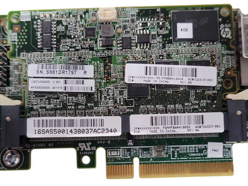 HP 749797-001 HP P440 Smart Array Raid 12GB/s SAS 4GB Cache  _
