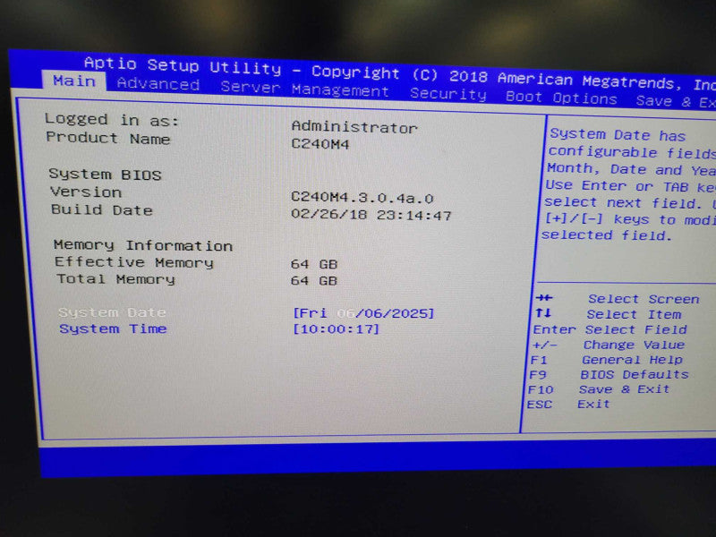 Cisco UCS C220 M4 - E5-2683 v4 64GB DDR4 AVAGO MR12G 2x1400W PSU Q%