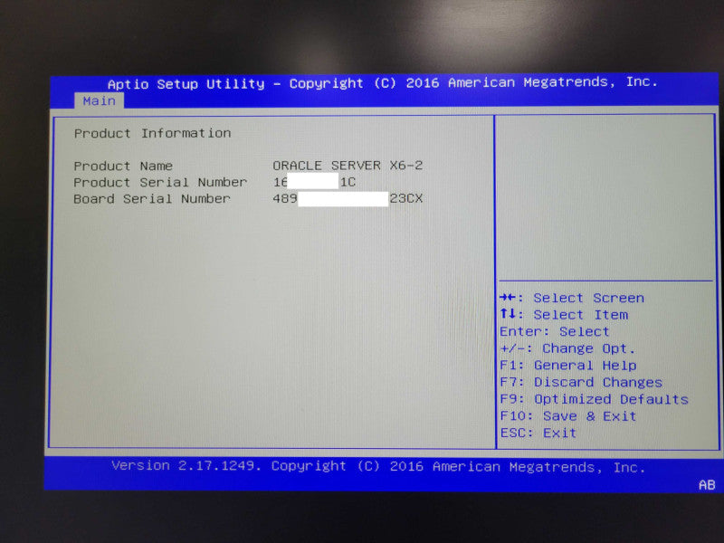 Sun Oracle X6-2 Server 2xXeon E5-2630v4 2.2GHz 128GB DDR4, MR 9361-8i, READ _