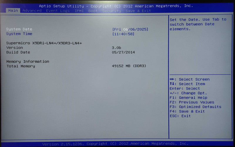 Supermicro Server X9DRI-LN4F+ 2U 12x3.5", 2x E5-2630, 48GB DDR3, 9260-16i