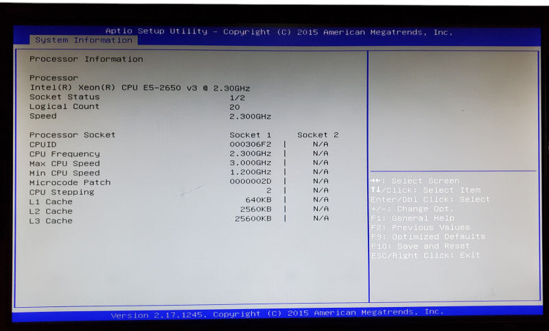 Lenovo ThinkServer RD650 1x Xeon E5-2650 v3 32GB DDR4 - No HDD