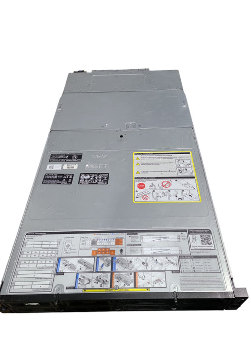 Dell PowerEdge FX2S 4 Slot Blade Chassis 2x 2400W PSU *NO BLADES*