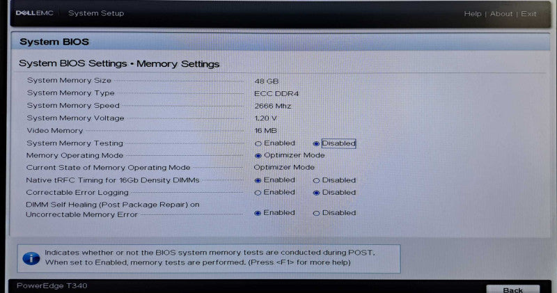 Dell PowerEdge T340 | Xeon E-2174G @3.80GHz, 48GB DDR4, H330, 2x 495W Q