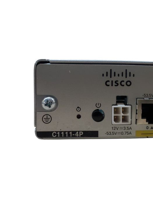 Cisco ISR 1100 Series C1111-4P V01 Services Integrated Router Q