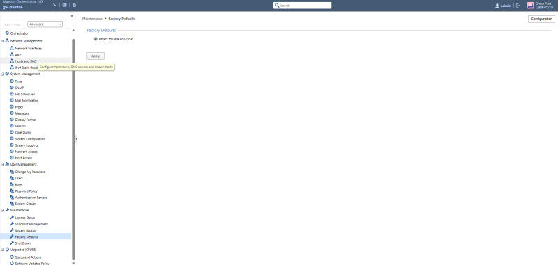 Check Point Maestro Hyperscale Orchestrator 140 SN2410