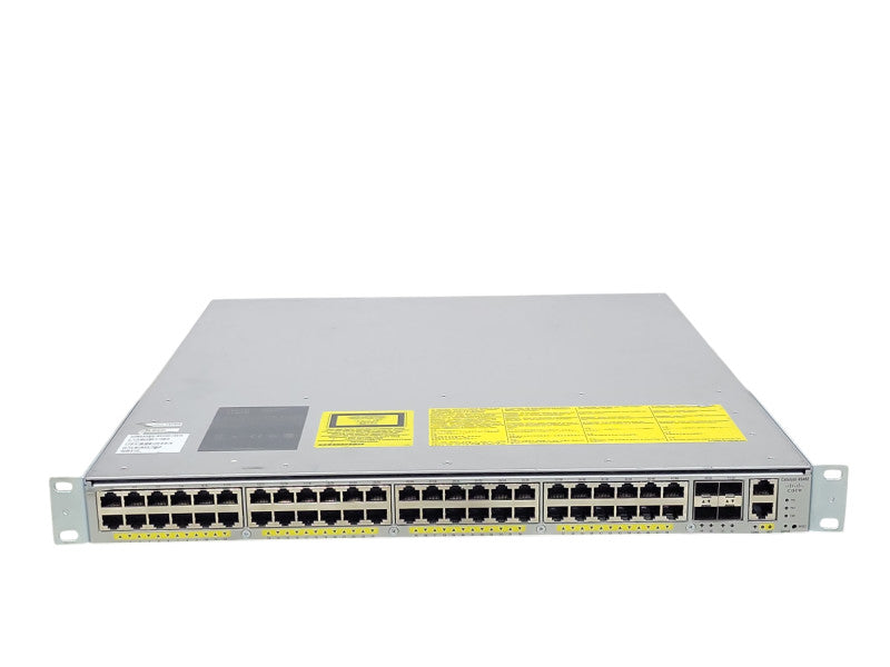 Cisco Catalyst WS-C4948E 48 Port Gigabit Switch w/ 2x PSU, READ Q_