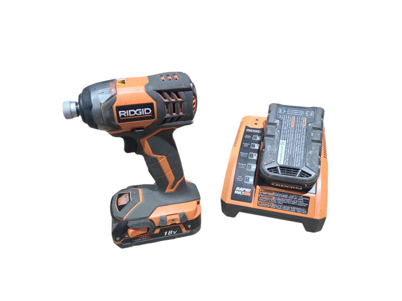 Ridgid X4 R86034 18V Cordless Compact Drill w/ 2x Batteries & Charger
