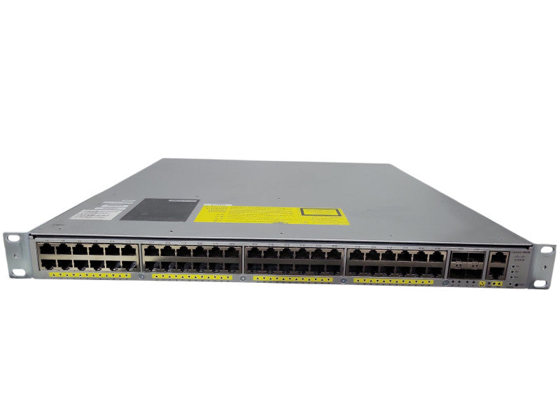 Cisco Catalyst WS-C4948E 48-Port GE Switch 4x 10G SFP+ w/ 2x PSU !