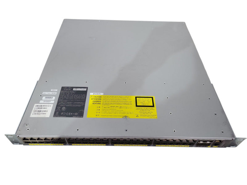 Cisco Catalyst WS-C4948E 48-Port GE Switch 4x 10G SFP+ w/ 2x PSU !