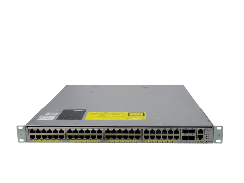 Cisco Catalyst WS-C4948E 48 Port Gigabit Switch w/ 2x PSU, SEE _