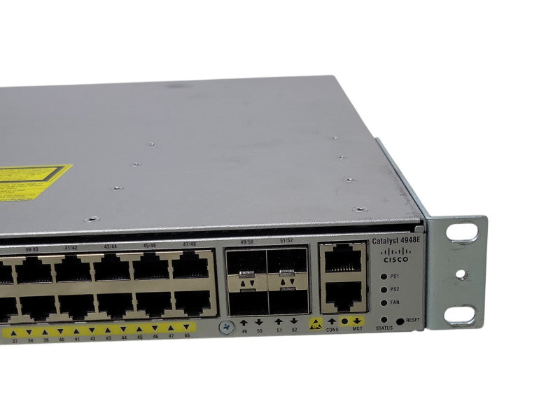Cisco Catalyst WS-C4948E 48 Port Gigabit Switch w/ 2x PSU, SEE _