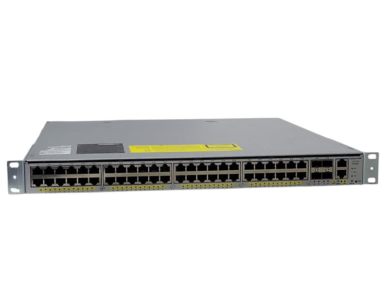 Cisco Catalyst WS-C4948E 48 Port Gigabit Switch w/ 2x PSU, SEE _