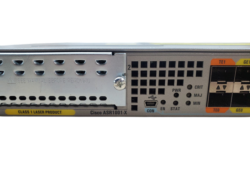 Cisco ASR1001-X V03 | Aggregation Services Router 6x Gigabit SFP w/ Dual AC