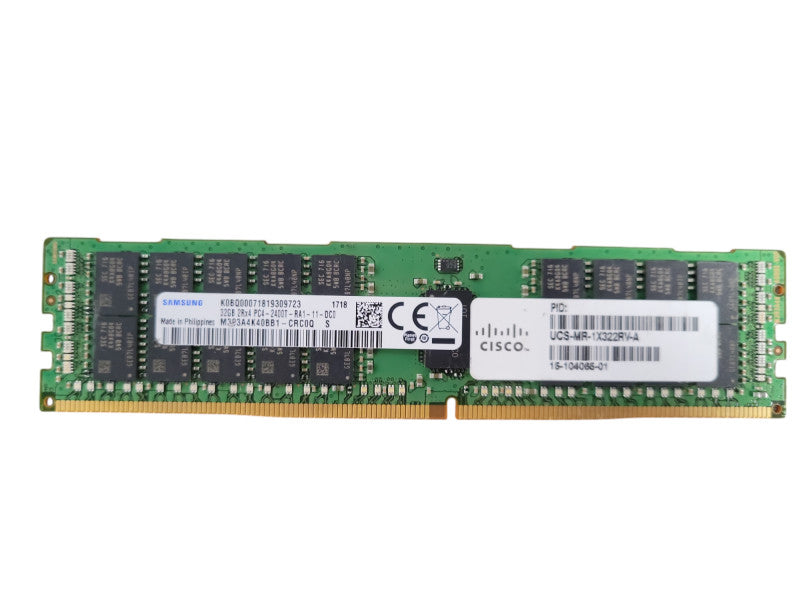 Samsung 32GB 2Rx4 PC4-2400T-RA1-11-DC0 Server Ram Q!