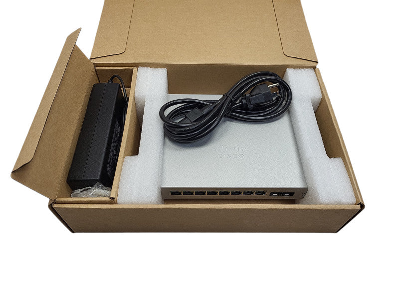 Cisco Meraki MS120-8LP | 8-Port Gigabit PoE+ Managed Switch | Open box $